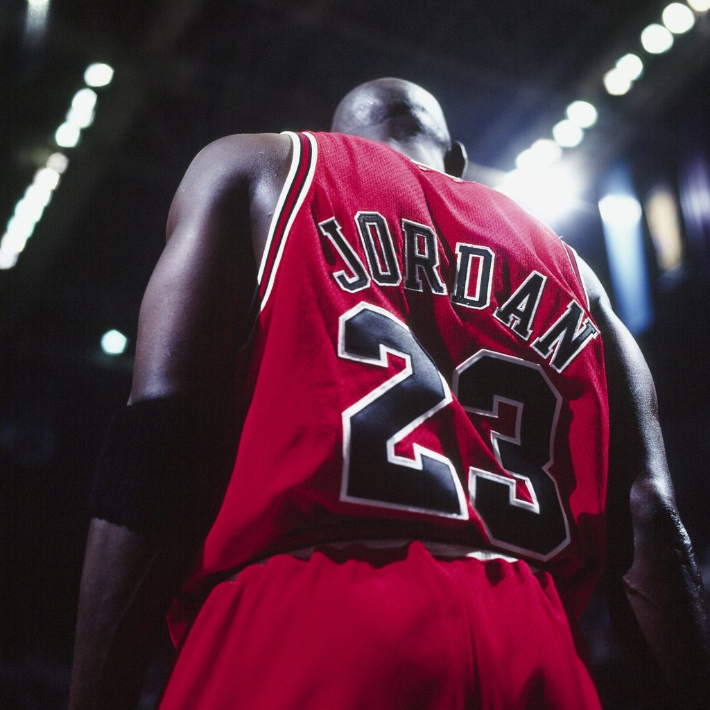 Signed Michael Jordan 1996 Chicago Bulls Jersey